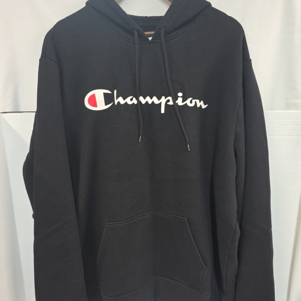 Champion Black Men's Hoodie Size XXL